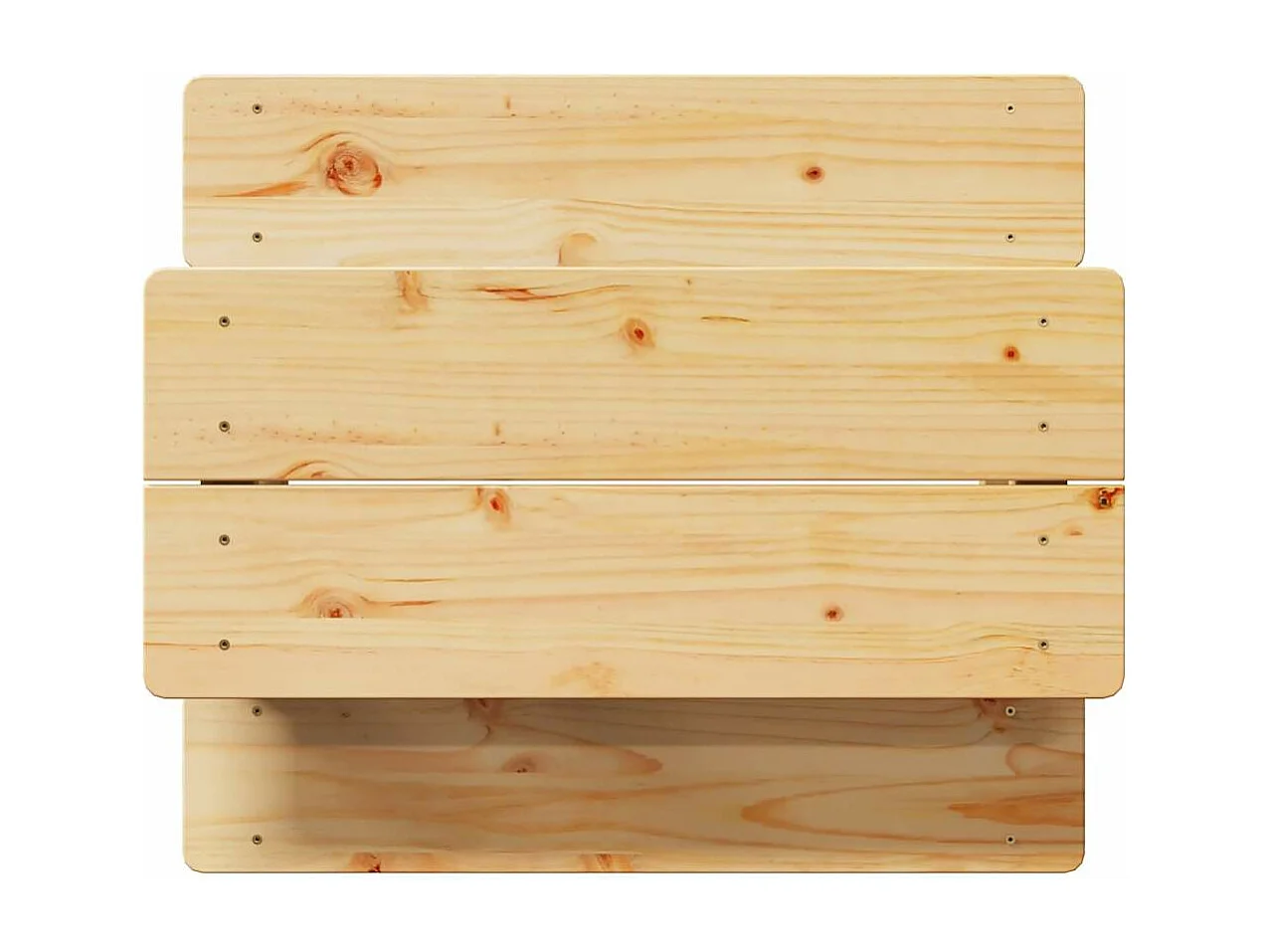 Table avec bancs pour enfants IRUN 90x79,5x50 cm bois massif