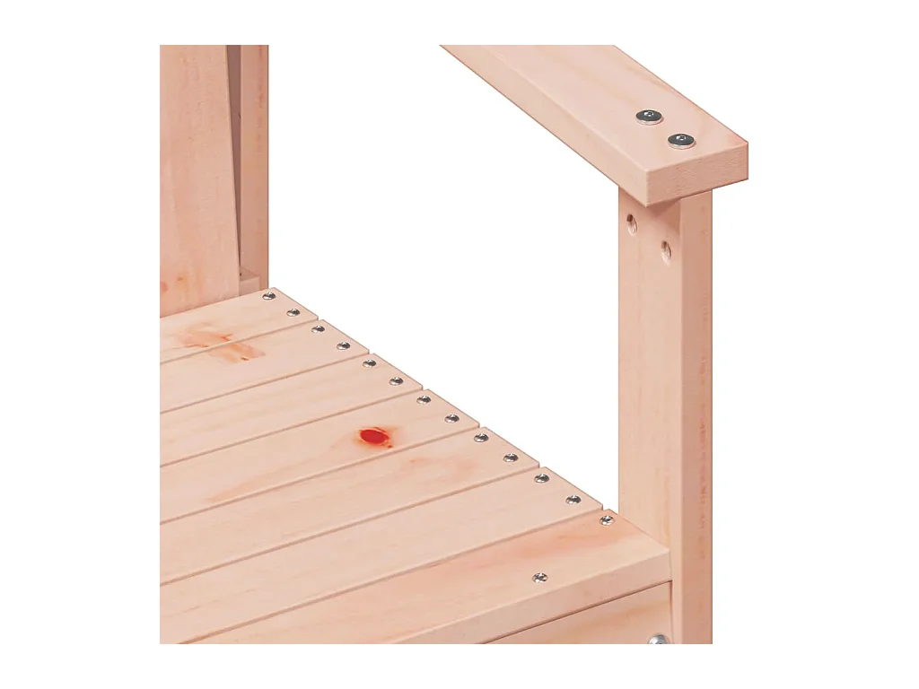 Salon de jardin 3 pcs bois massif douglas