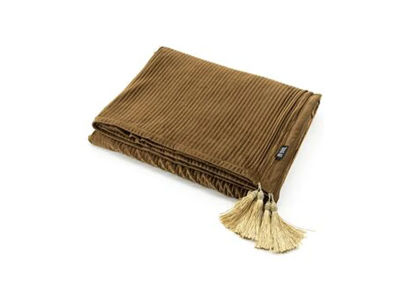 Decke Furnilux - Ocker 150x200 cm - Royalty Design