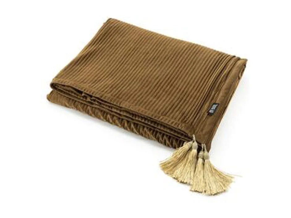 Decke Furnilux - Ocker 150x200 cm - Royalty Design