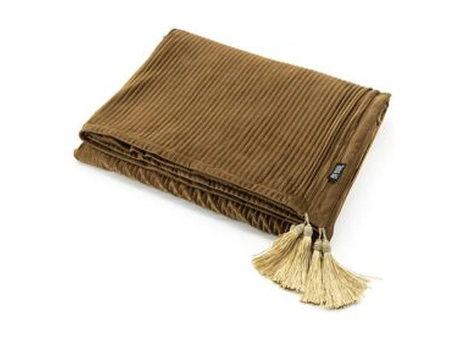 Decke Furnilux - Ocker 150x200 cm - Royalty Design