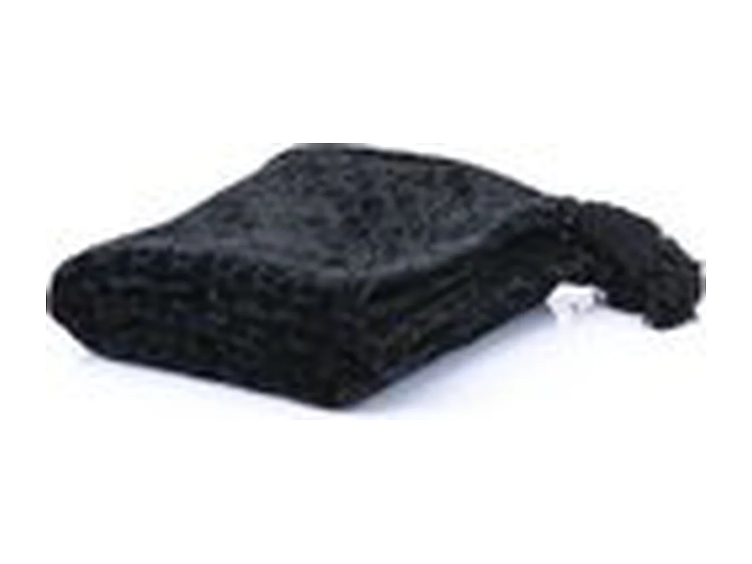 Couverture Furnilux Mercy - Noir - 170 x 130 cm