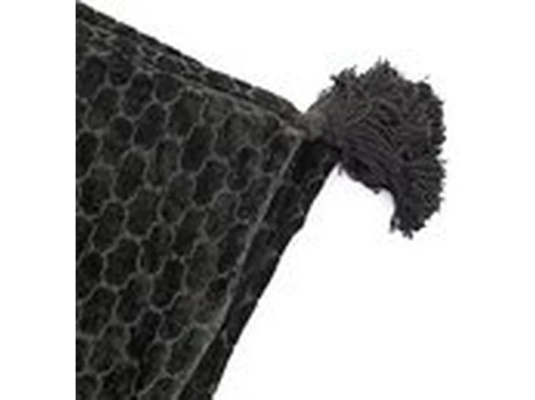 Couverture Furnilux Mercy - Noir - 170 x 130 cm