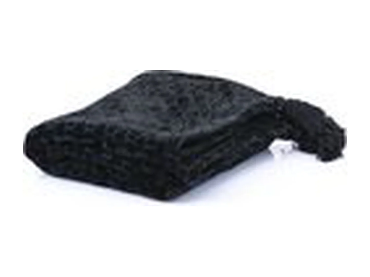 Couverture Furnilux Mercy - Noir - 170 x 130 cm