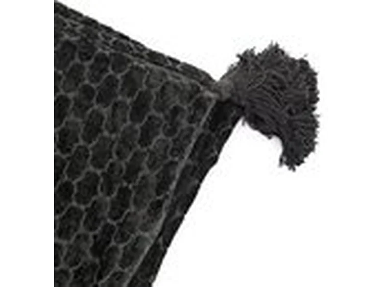 Couverture Furnilux Mercy - Noir - 170 x 130 cm