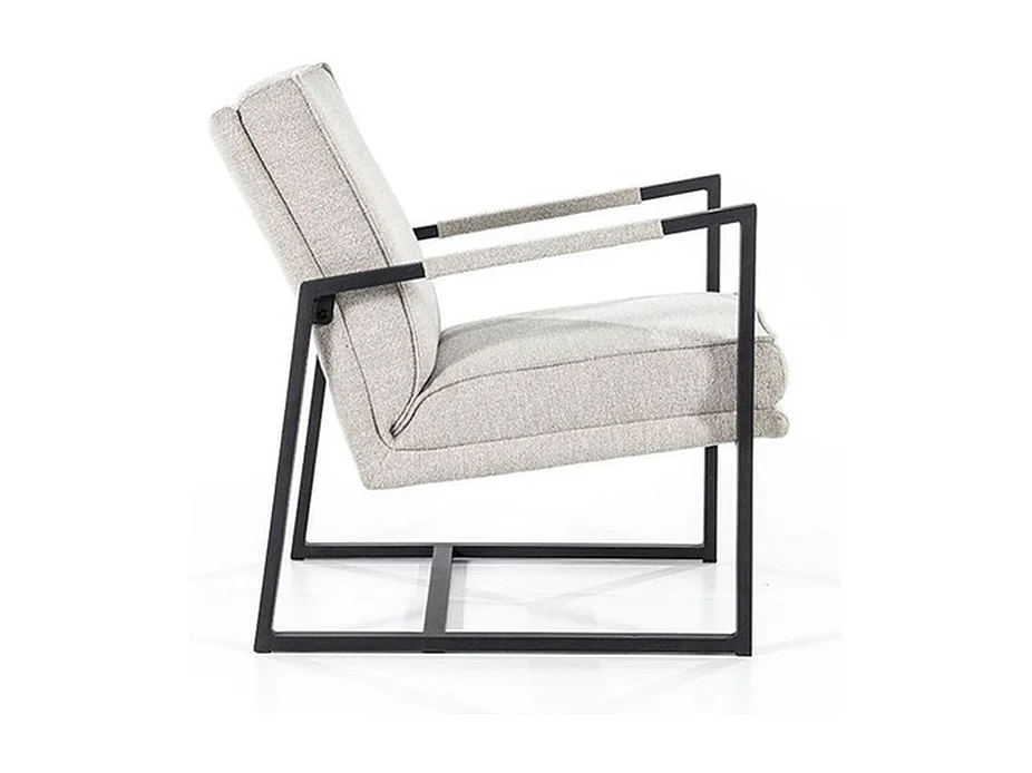 Fauteuil Furnilux Isaac - Beige - Relaxstoel met armleuning