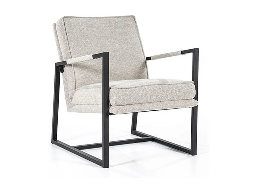 Fauteuil Furnilux Isaac - Beige - Relaxstoel met armleuning