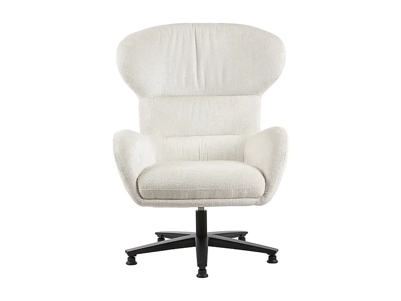 Fauteuil FURNILUX - Wit - Luxe Comfort en Elegantie
