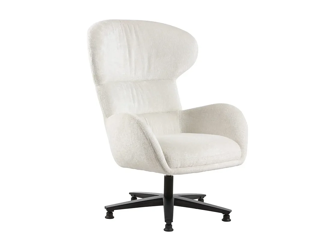 Fauteuil FURNILUX - Blanc - Luxe et confort