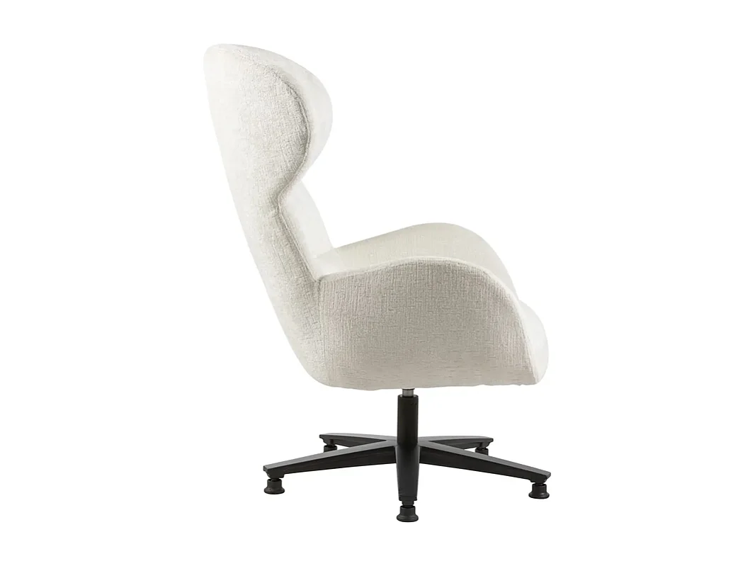 Fauteuil FURNILUX - Blanc - Luxe et confort