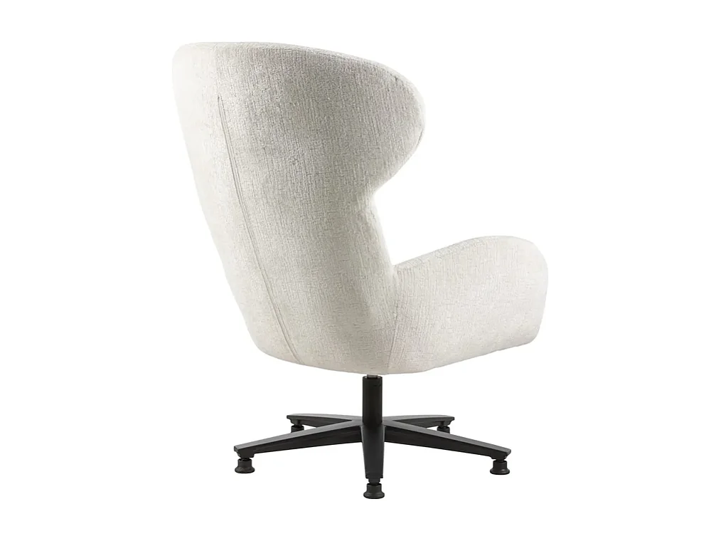 Fauteuil FURNILUX - Blanc - Luxe et confort