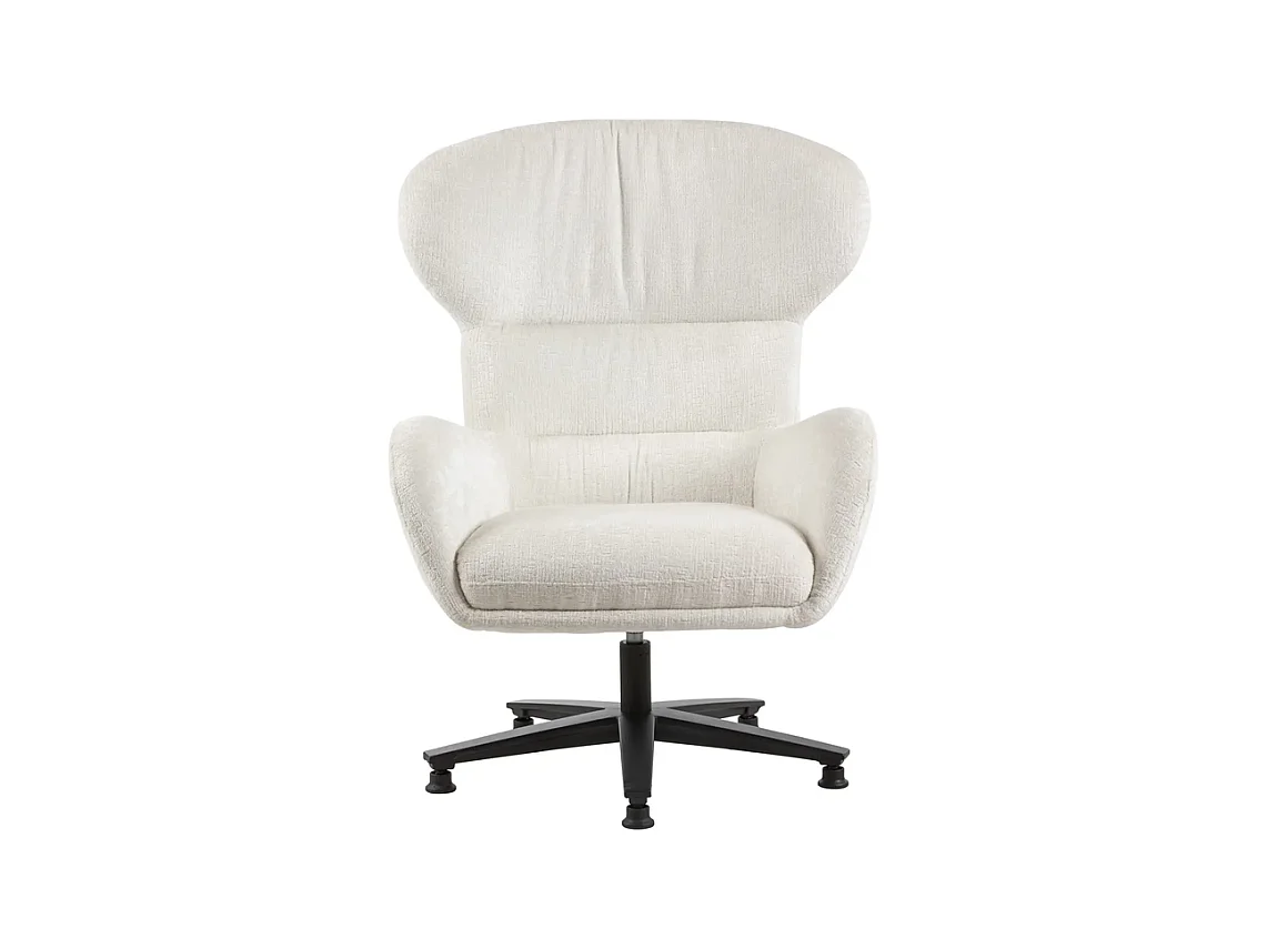 Fauteuil FURNILUX - Blanc - Luxe et confort