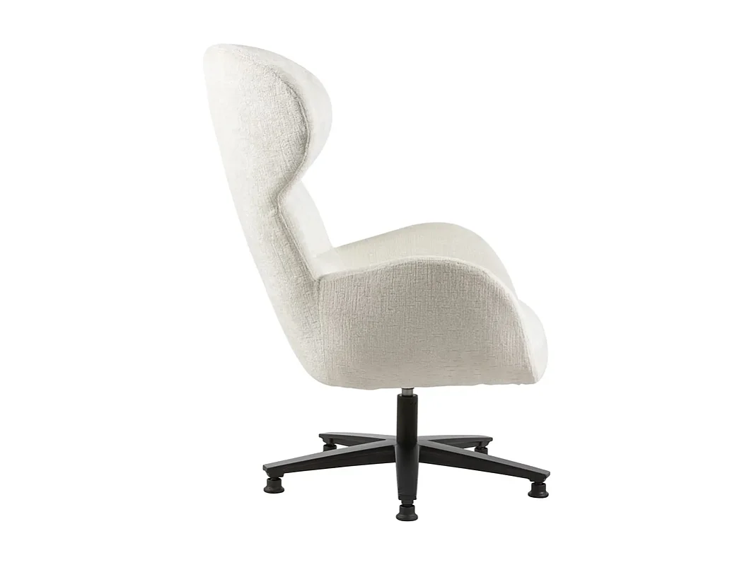 Fauteuil FURNILUX - Blanc - Luxe et confort