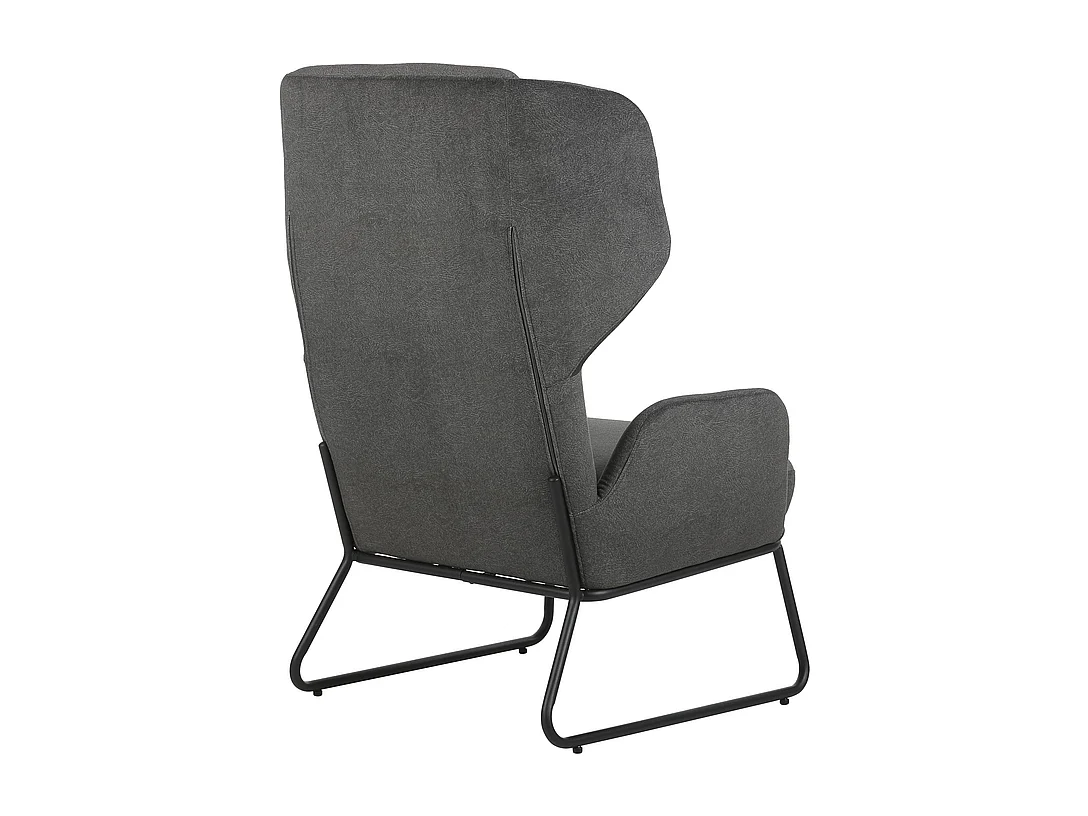 Sessel Furnilux - Kunstleder grau 65x69x110 cm - Moderne Eleganz und Komfort