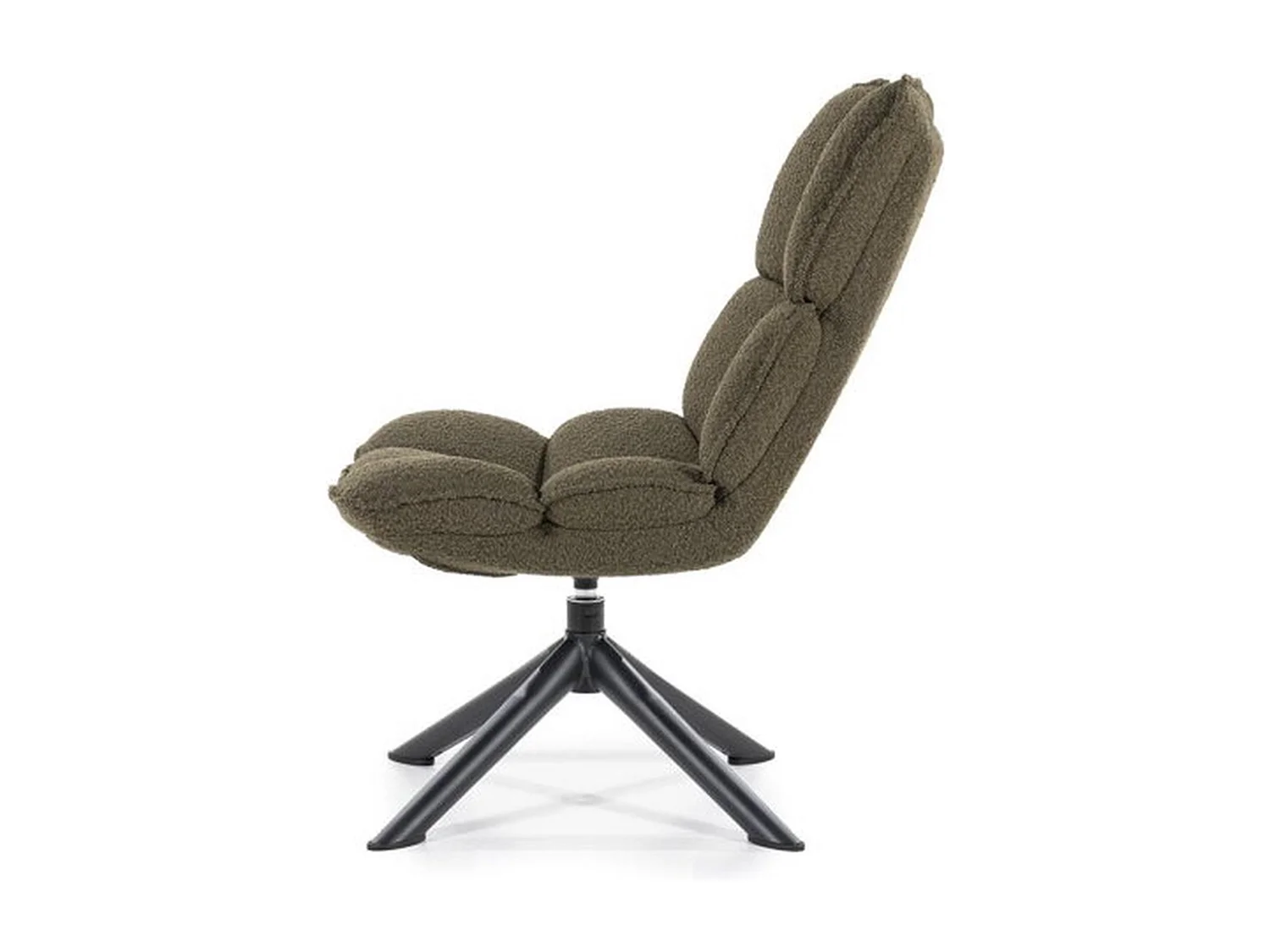 Fauteuil Dani - Groen - 78x70x90 cm