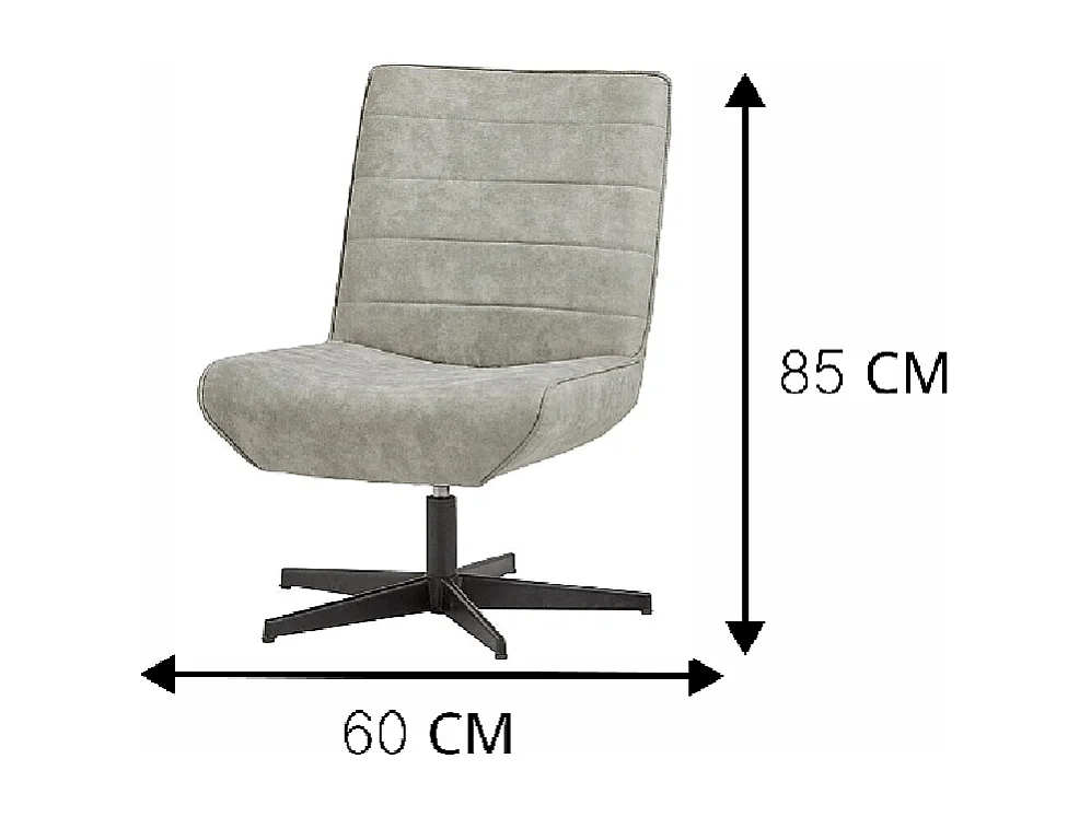 Fauteuil Relax Furnilux - Gris Argent - Lounge Confort