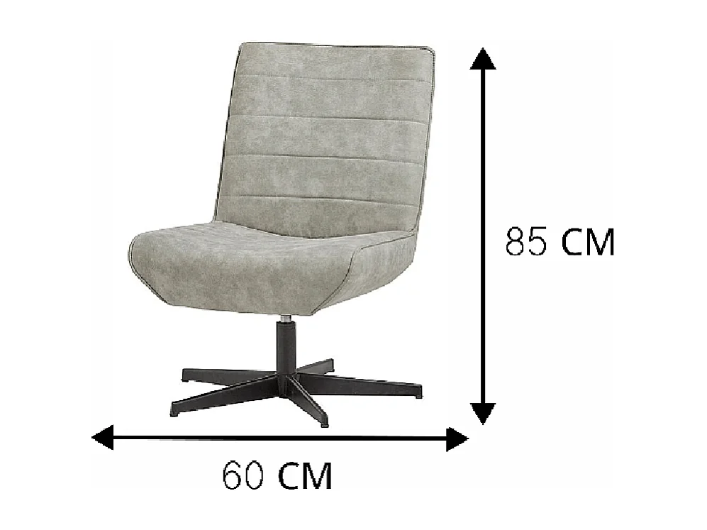 Fauteuil Relax Furnilux - Gris Argent - Lounge Confort