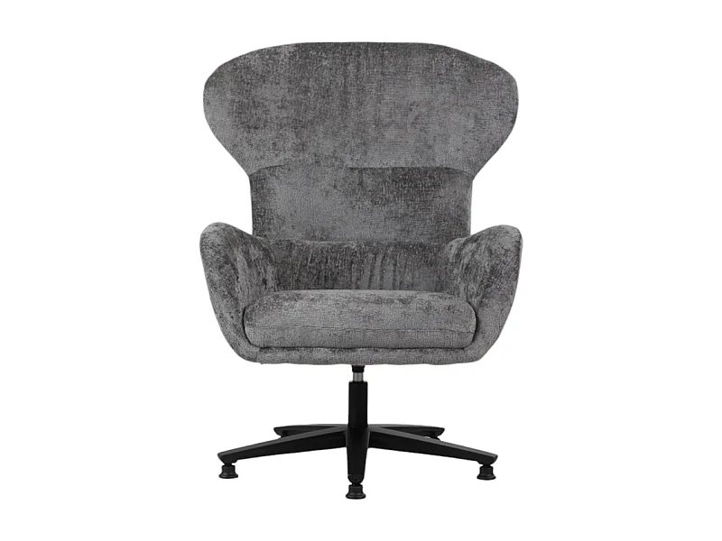 Fauteuil FURNILUX - Grijs - Luxe Comfort en Elegantie