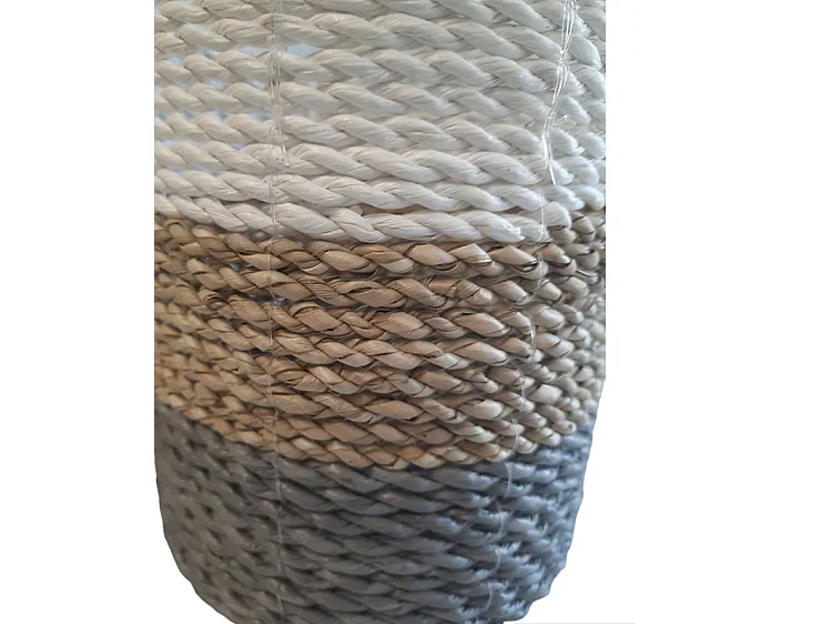 Jardinières Furnilux - Gris Blanc Beige - Set de 3 pièces