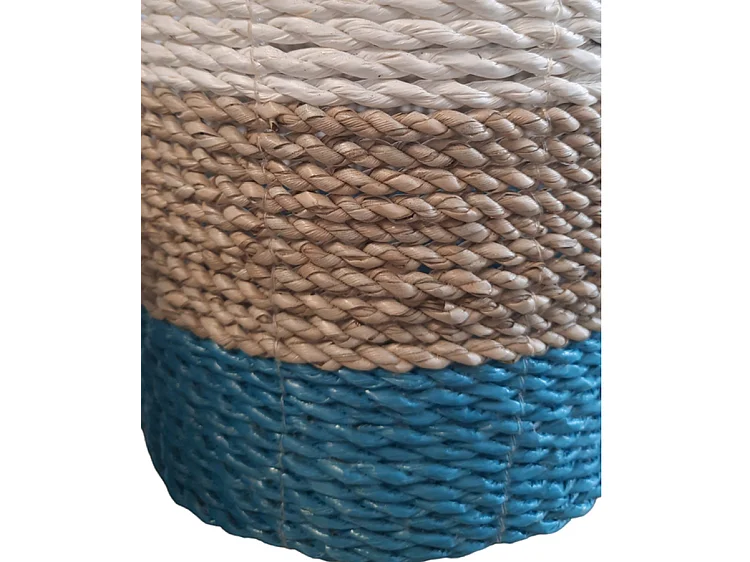 Plantenbakken Furnilux - Blauw Beige - Set van 3