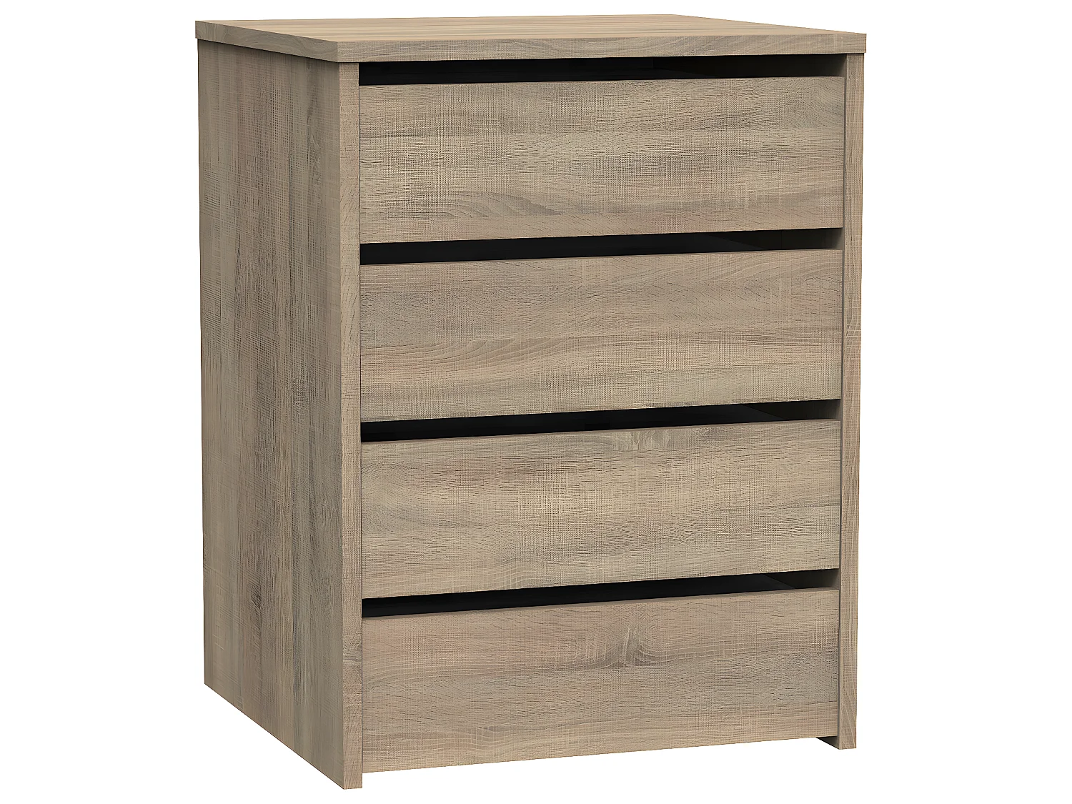 Commode Meuble de rangement coloris Cambrian - Hauteur 61 x Longueur 46 x Profondeur 45 cm