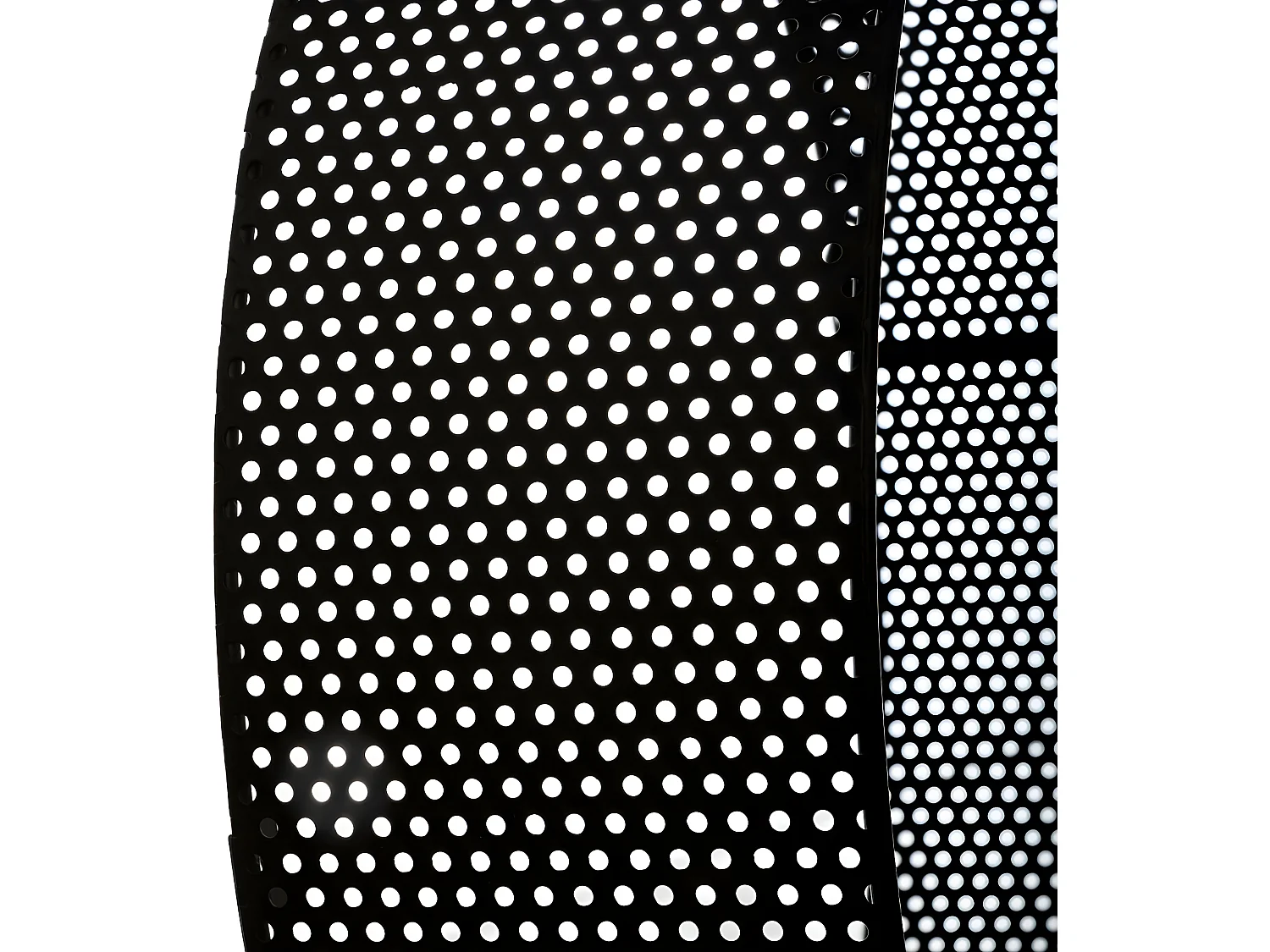 Lot de 3 étagères murales coloris noir en fer