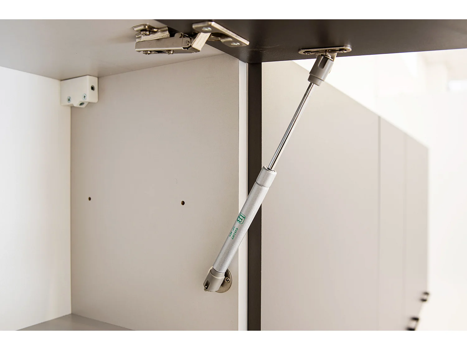 Cuisine complète celia 7 éléments couleur gris mat/chêne artisan - Longueur 240/180 cm