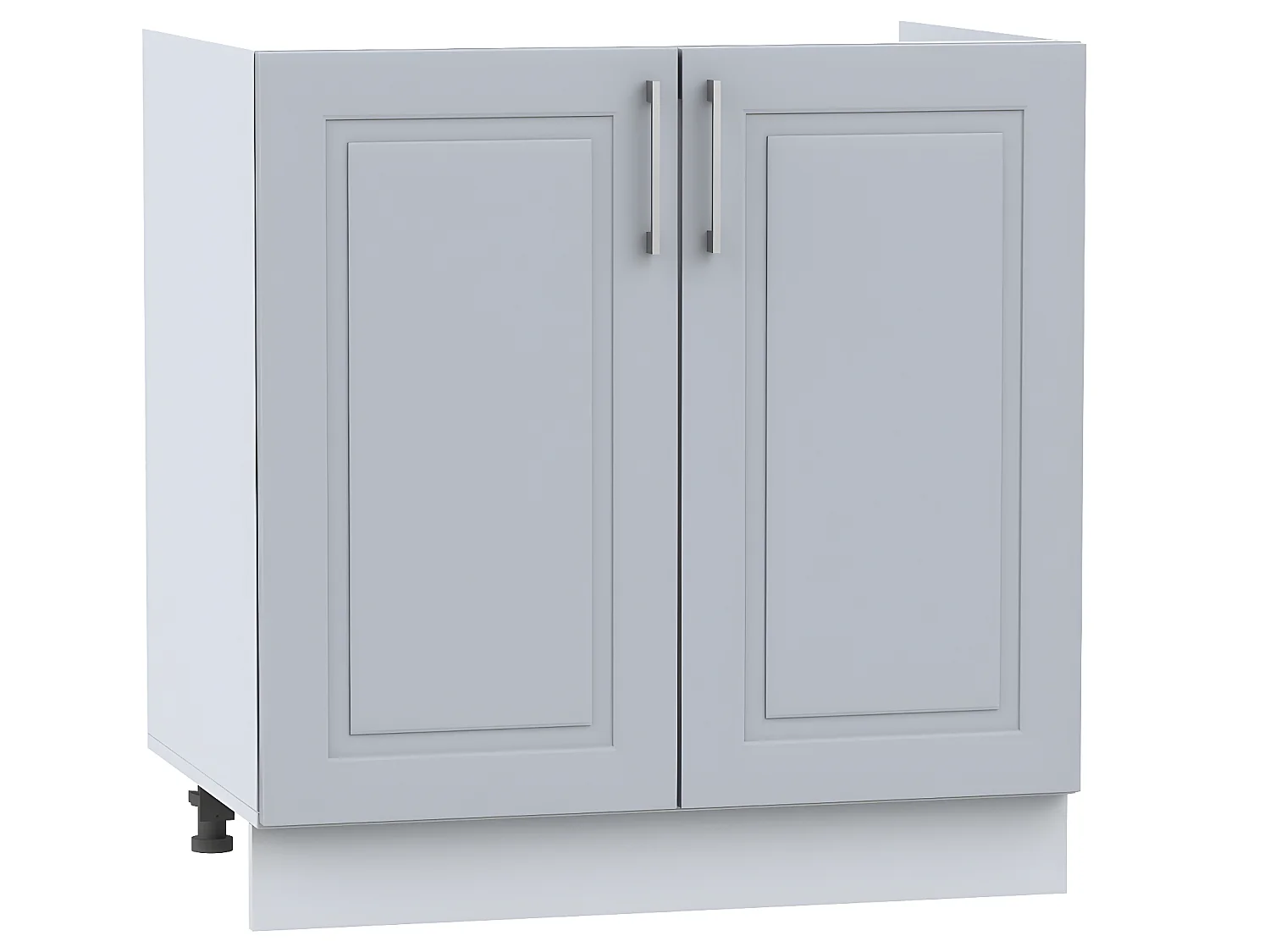 Cuisine complète Nela 7 éléments couleur gris mat - Longueur 180/240 cm