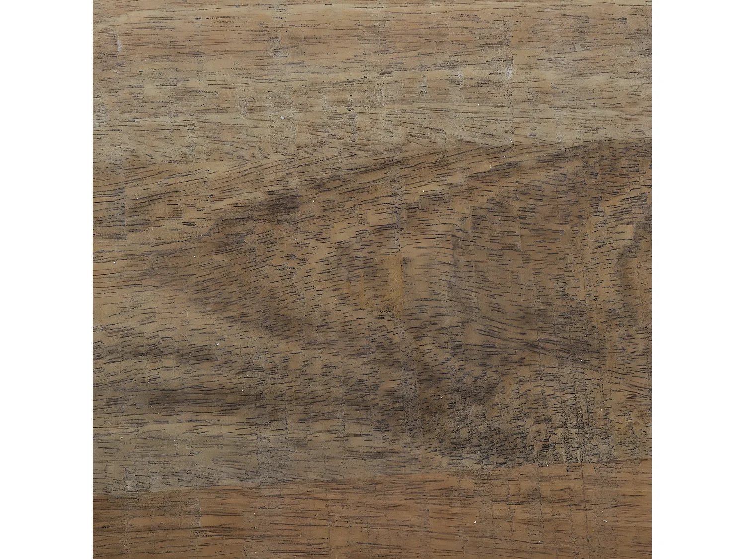 Table basse Rétro en manguier / fer - L. 117 x l. 70 x H. 34 cm