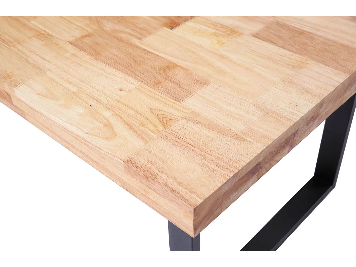 Table basse coloris noir / chêne nordique, Longueur 120 x largeur 60 x hauteur 43,50 cm