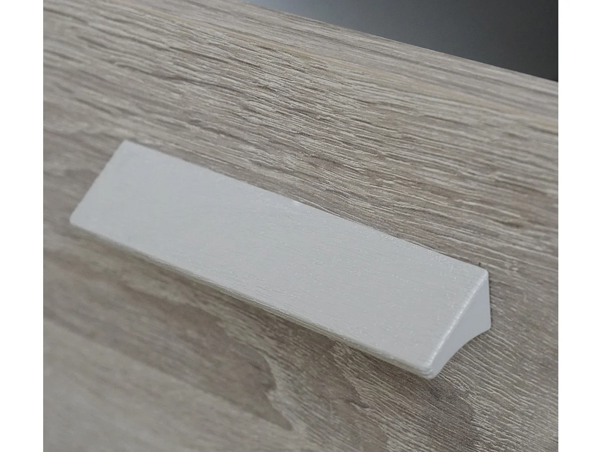 Chiffonnier Meuble de rangement coloris Cambrian - Hauteur 110 x Longueur 40 x Profondeur 40 cm