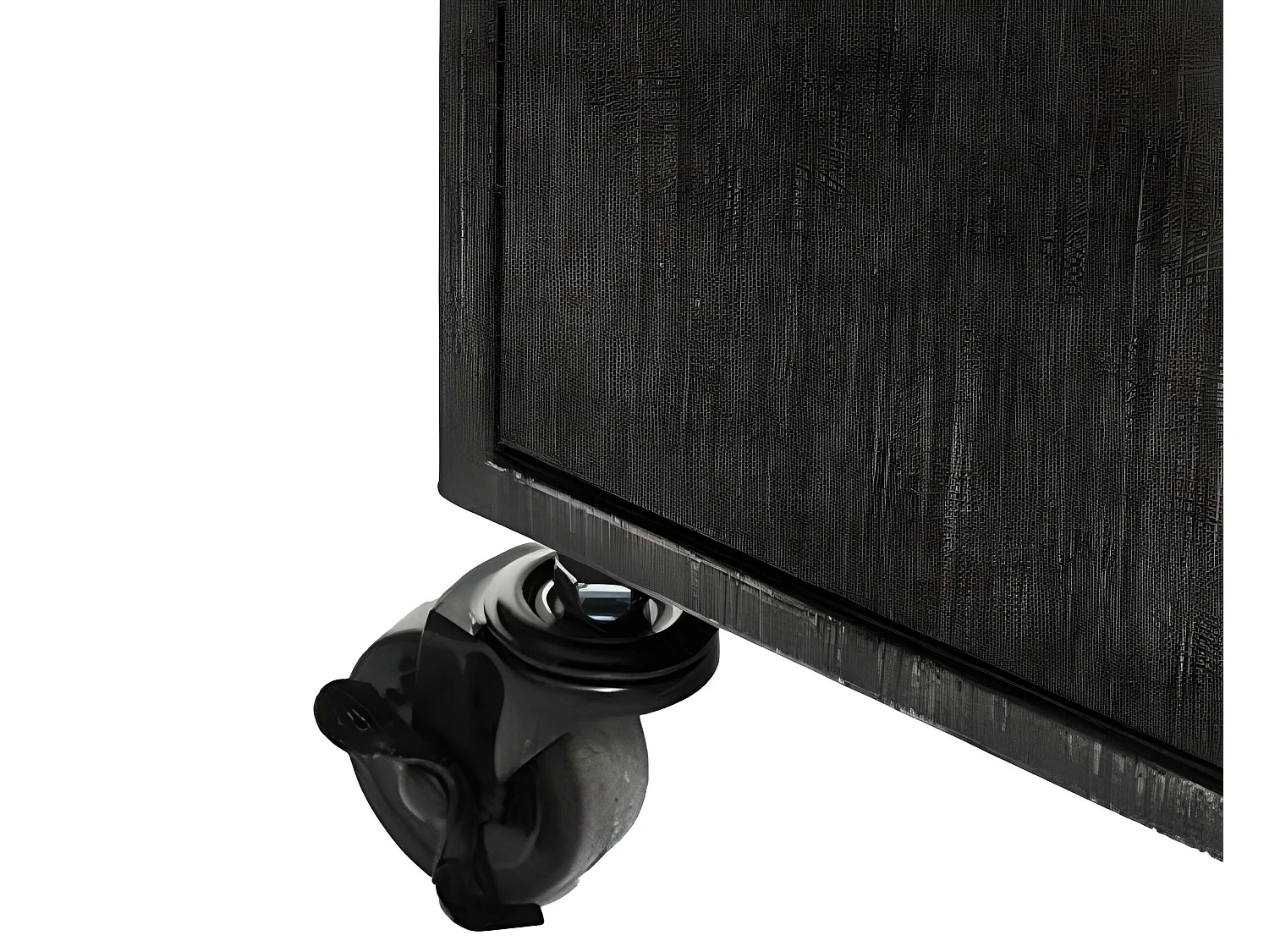 Chiffonnier avec 6 tiroirs en fer coloris gris - longueur 41,50 x profondeur 38 x hauteur 69,5 cm