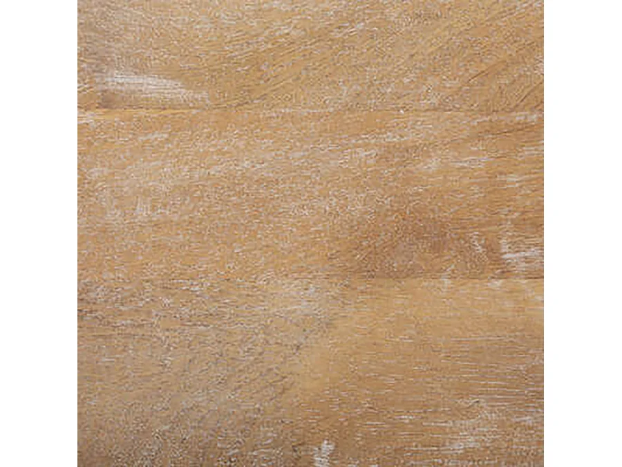 Chiffonnier 4 tiroirs bois de manguier coloris marron - Longueur 50 x Profondeur 40 x Hauteur 80,5 cm