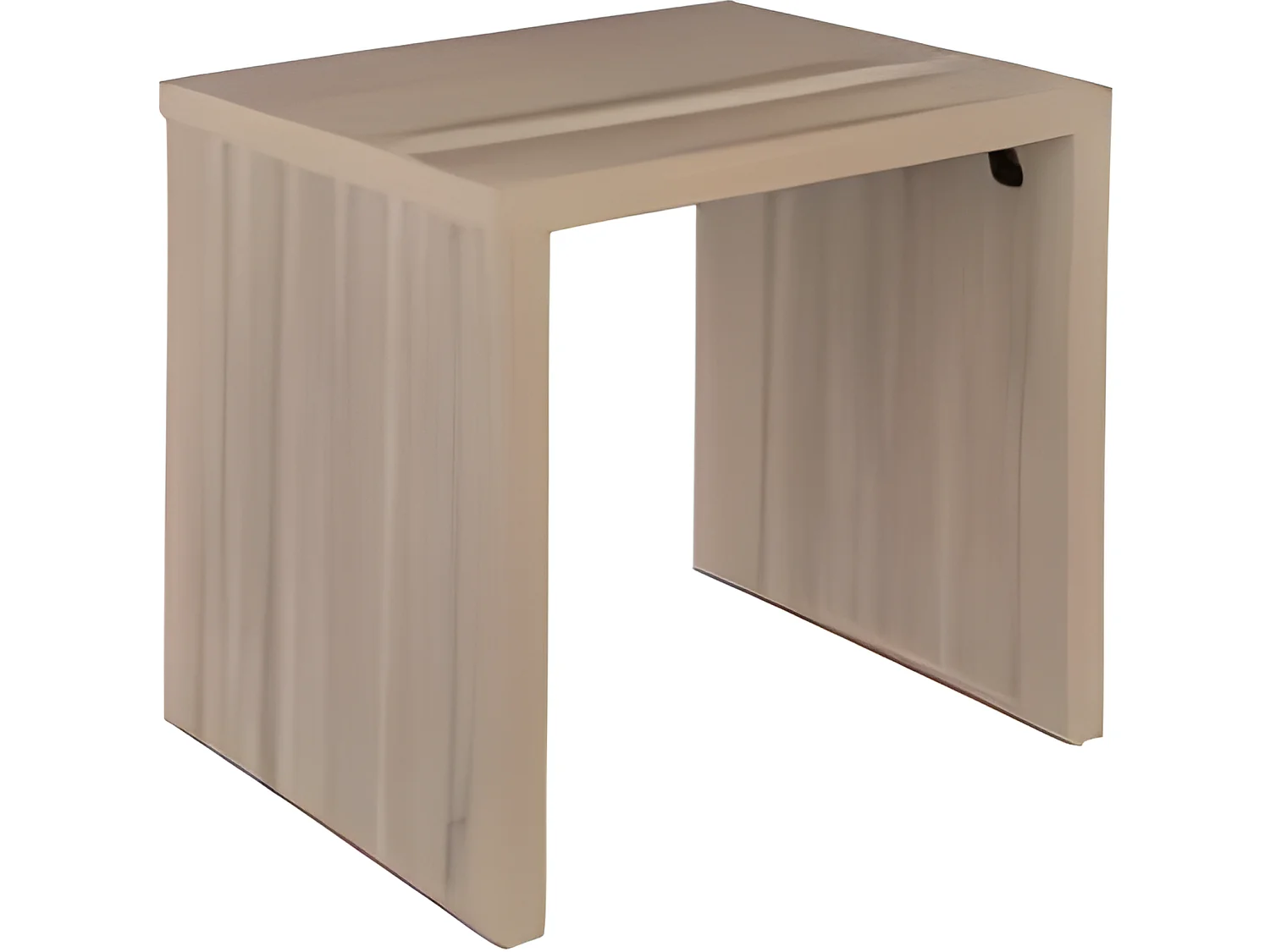 Lot de 3 tables gigognes en bois coloris naturel