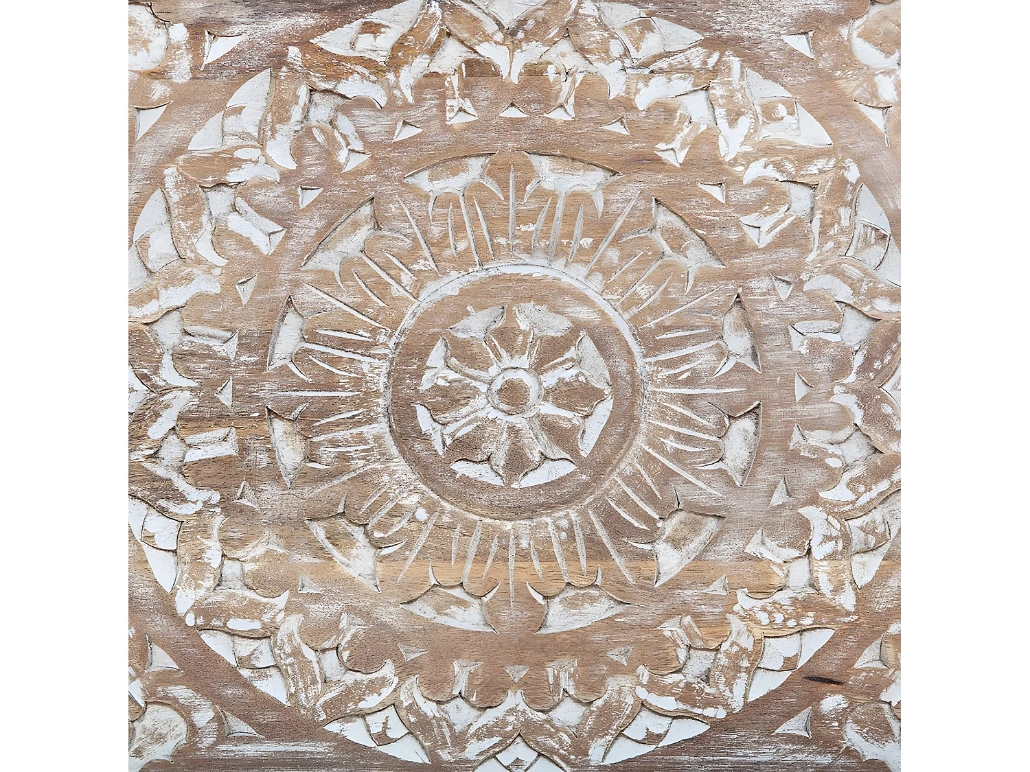 Coffre de rangement en Manguier coloris marron - Dim : L.71 x l.42 x H.44 cm