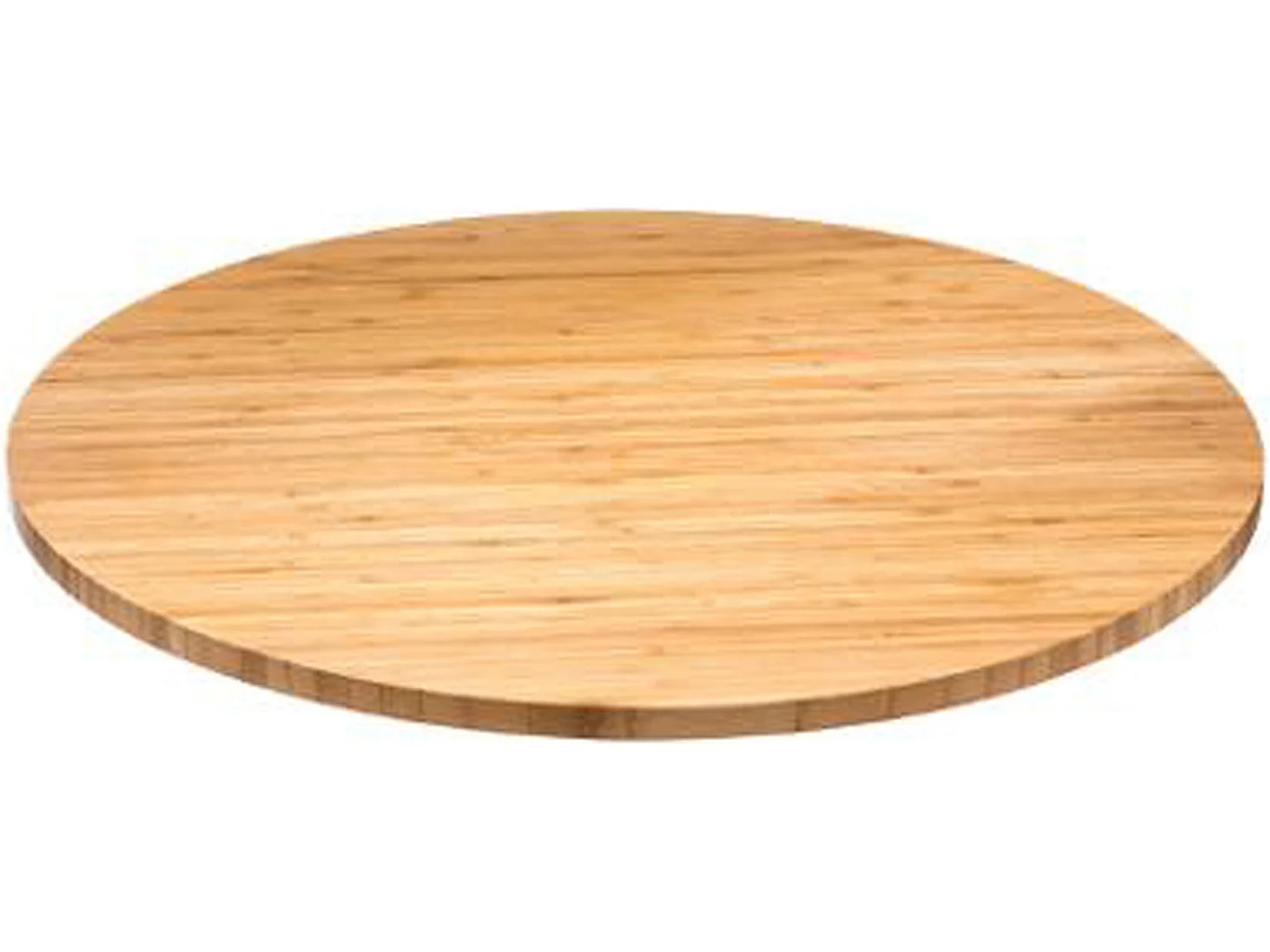 Plateau flexible en bambou coloris naturel - Dim : 50 x 3 cm