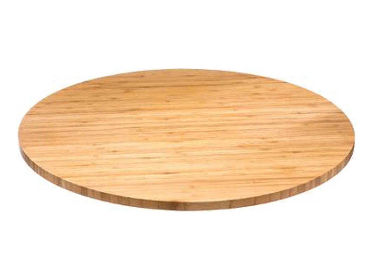Plateau flexible en bambou coloris naturel - Dim : 50 x 3 cm