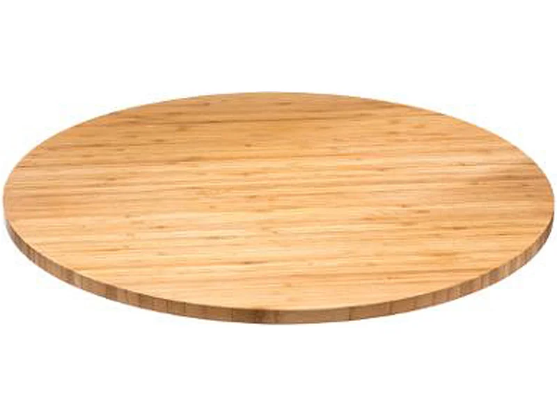 Plateau flexible en bambou coloris naturel - Dim : 50 x 3 cm