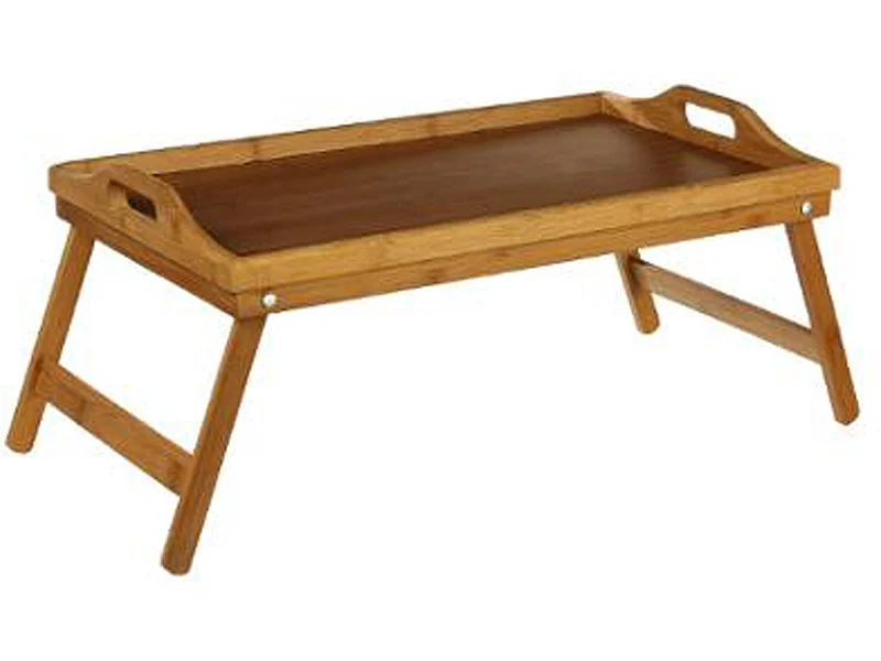 Plateau petit déjeuner en bambou - Dim : 50 x 30cm