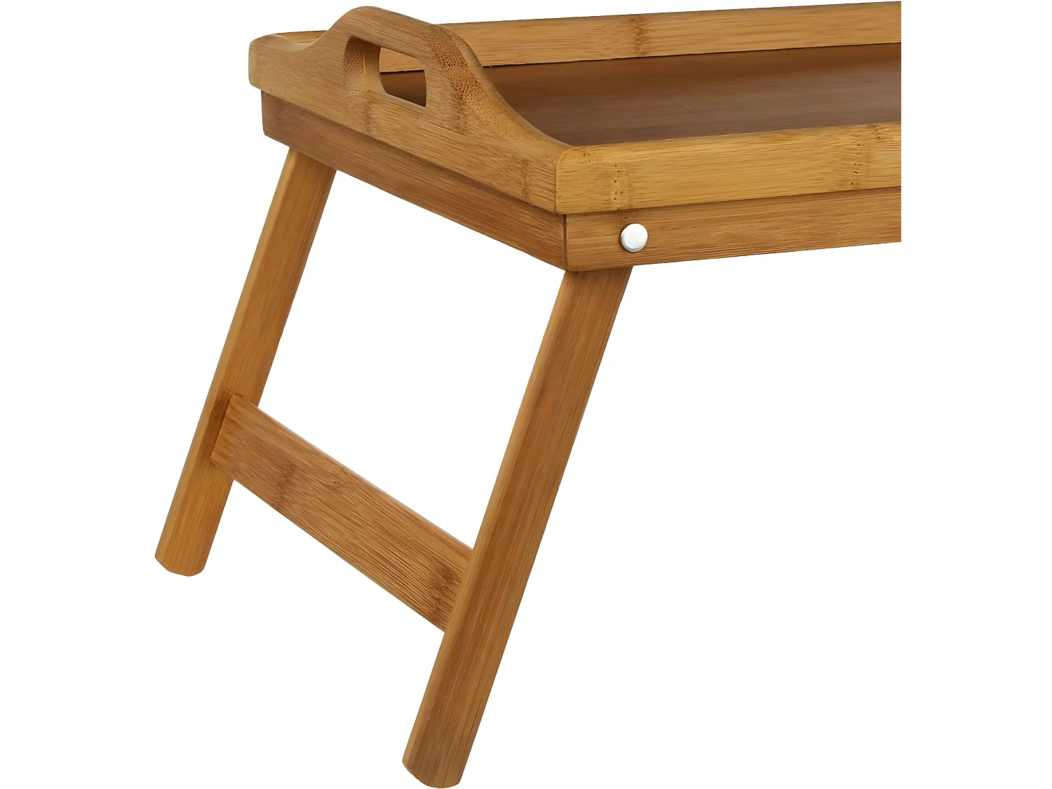 Plateau petit déjeuner en bambou - Dim : 50 x 30cm