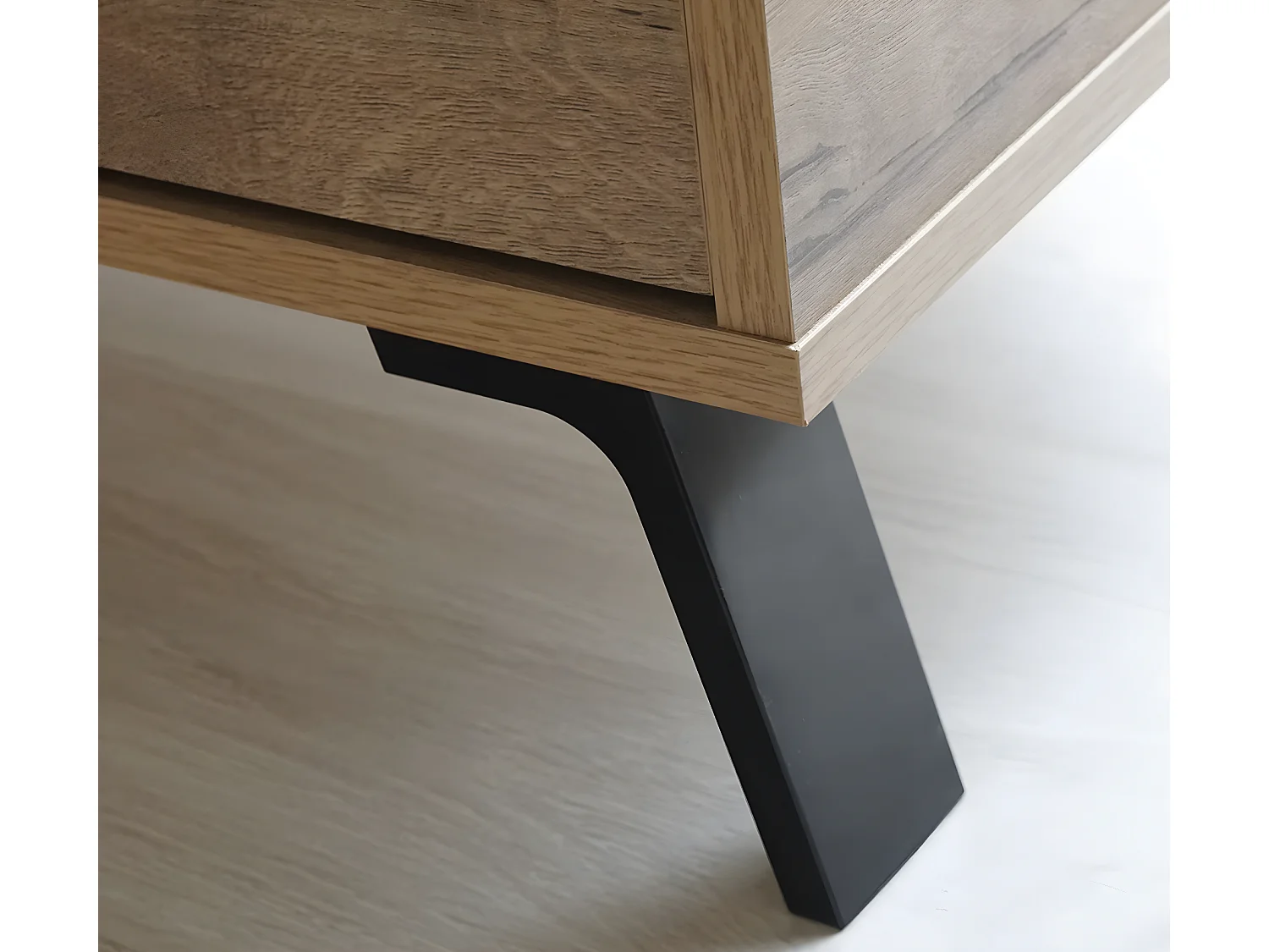 Armoire placard / meuble de rangement coloris chêne doré - Hauteur 200 x Longueur 150 x Profondeur 55 cm