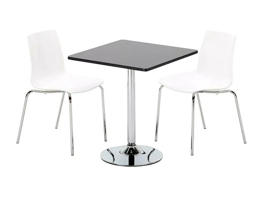 Ensemble de table et chaises 70x70cm 2 chaises Aperol Spritz