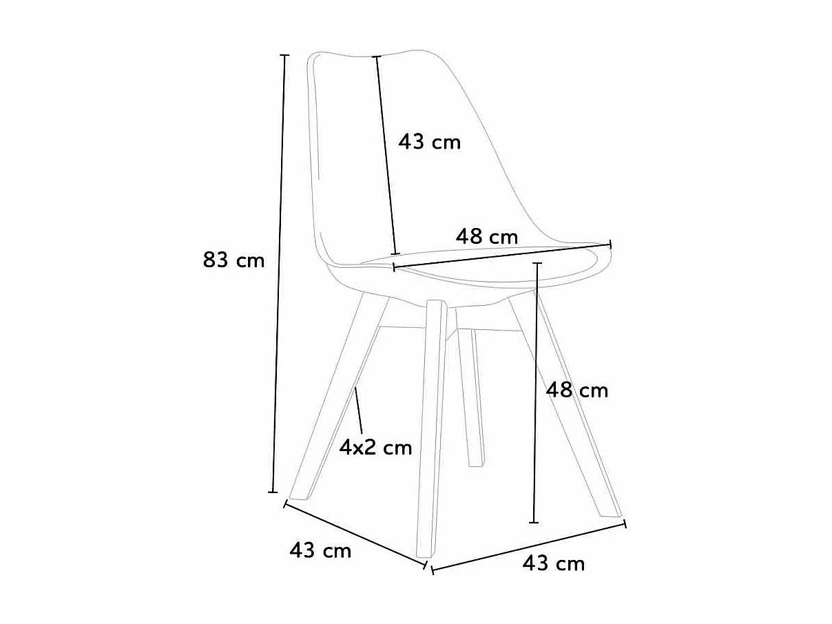 Ensemble de table ronde blanche 70x70cm 2 chaises Gin Basil Smash