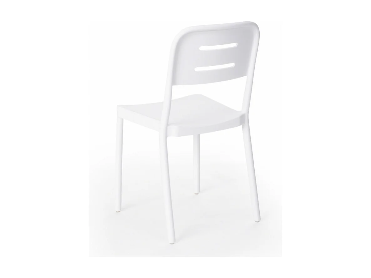 Ensemble de 2 chaises et 1 table carrée 70x70 cm Blood Orange Mojito