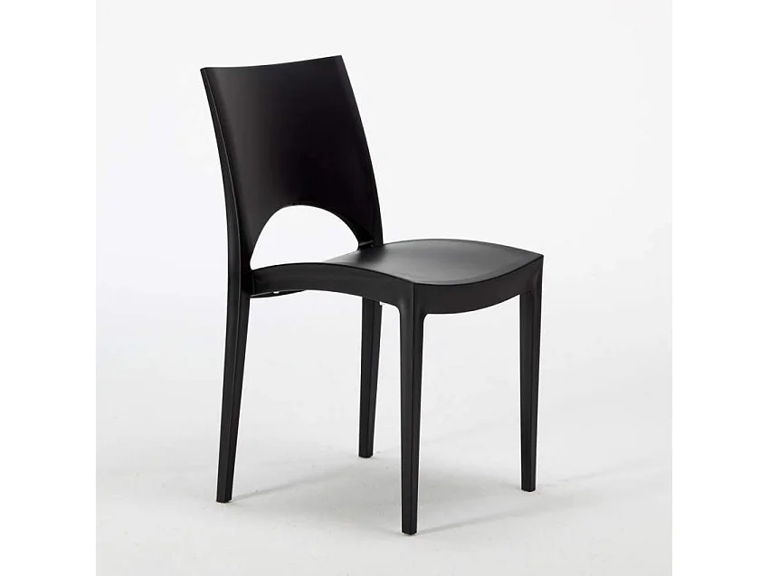 Ensemble de table et chaises 70x70cm 2 chaises Raspberry Collins