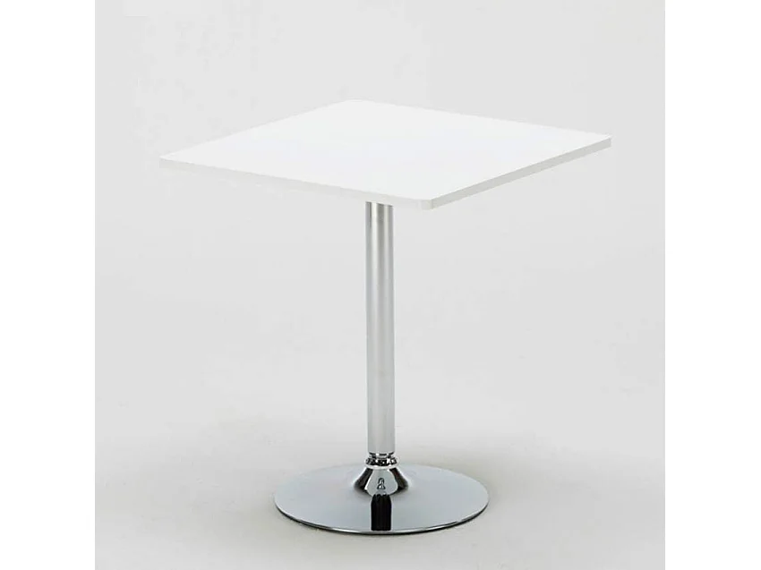 Ensemble de table et chaises 70x70cm 2 chaises Raspberry Collins