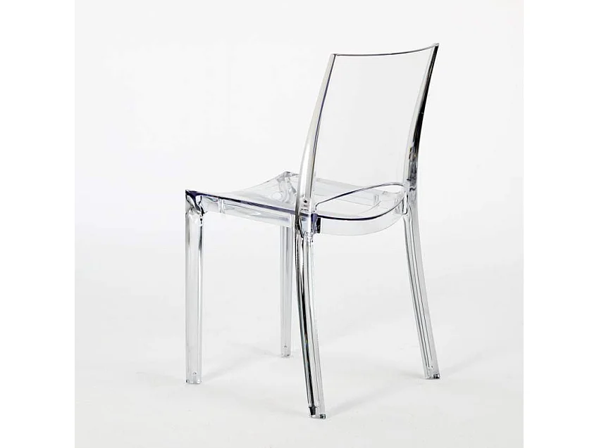 Set tavolo 70x70cm 2 sedie colorate interni bar caffè Bellini