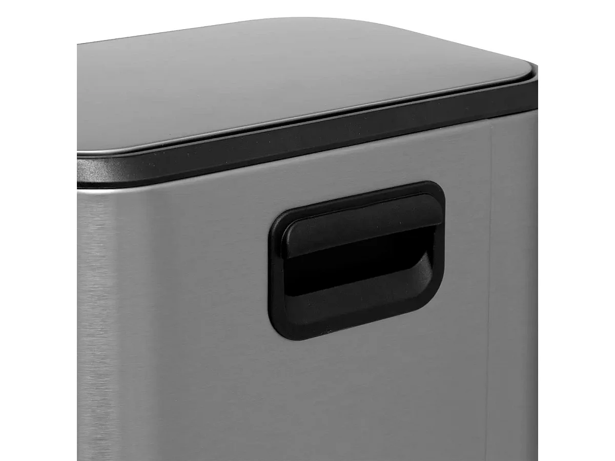 Poubelle à Pédale "Inox" 5L Gris