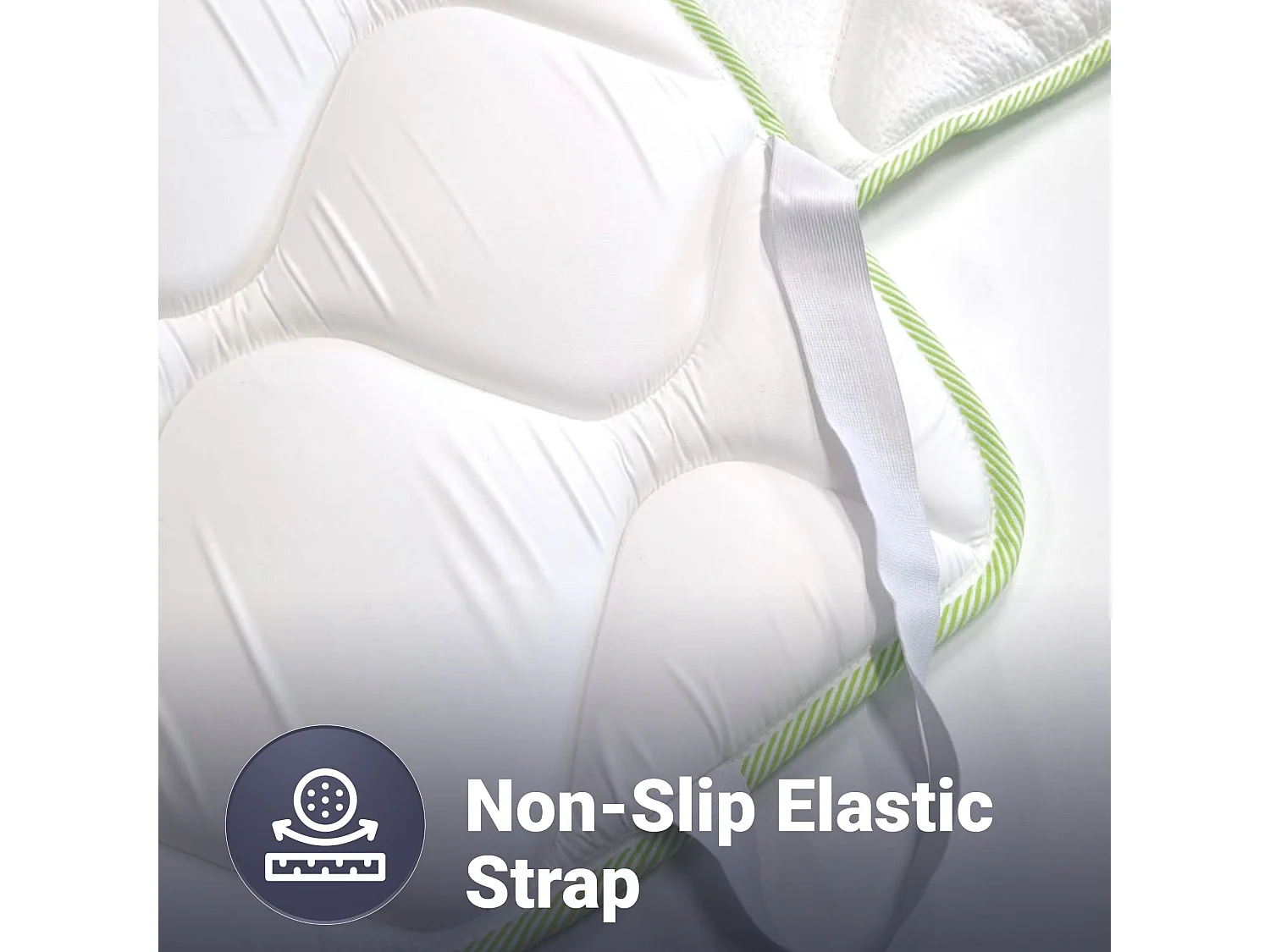 The White Stone Topper 90x200 cm | Ergonomiczny korektor materaca | 5 cm | Hipoalergiczny