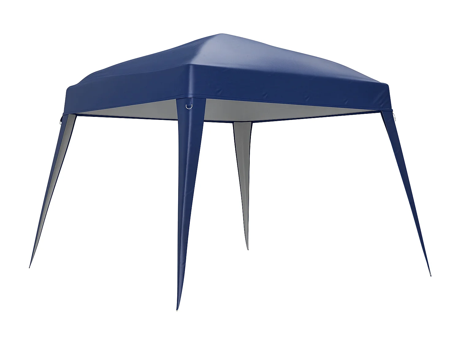 Toile de rechange pour barnum tonnelle 3 x 3 m(bas)/2,4 x 2,4 m(haut) protection solaire UPF50+ bleu